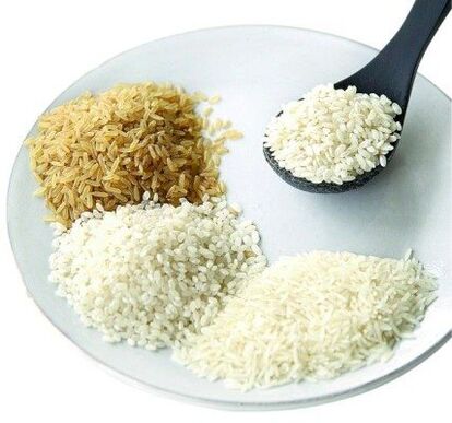 वजन घटाने के लिए चावल के साथ भोजन प्रति सप्ताह 5 किलो